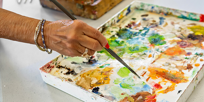 Artistic Expression - Town & Country - Independent & Assisted Living in Santa Ana, CA