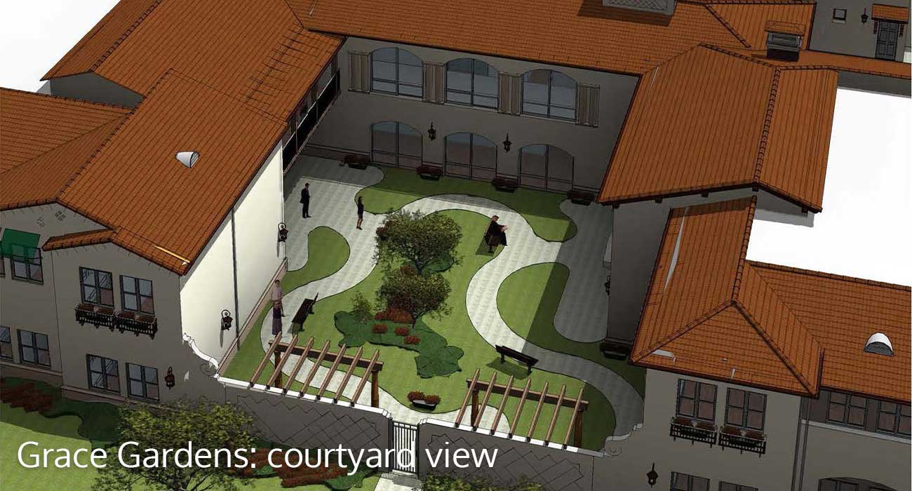Grace Gardens Courtyard View - Town & Country